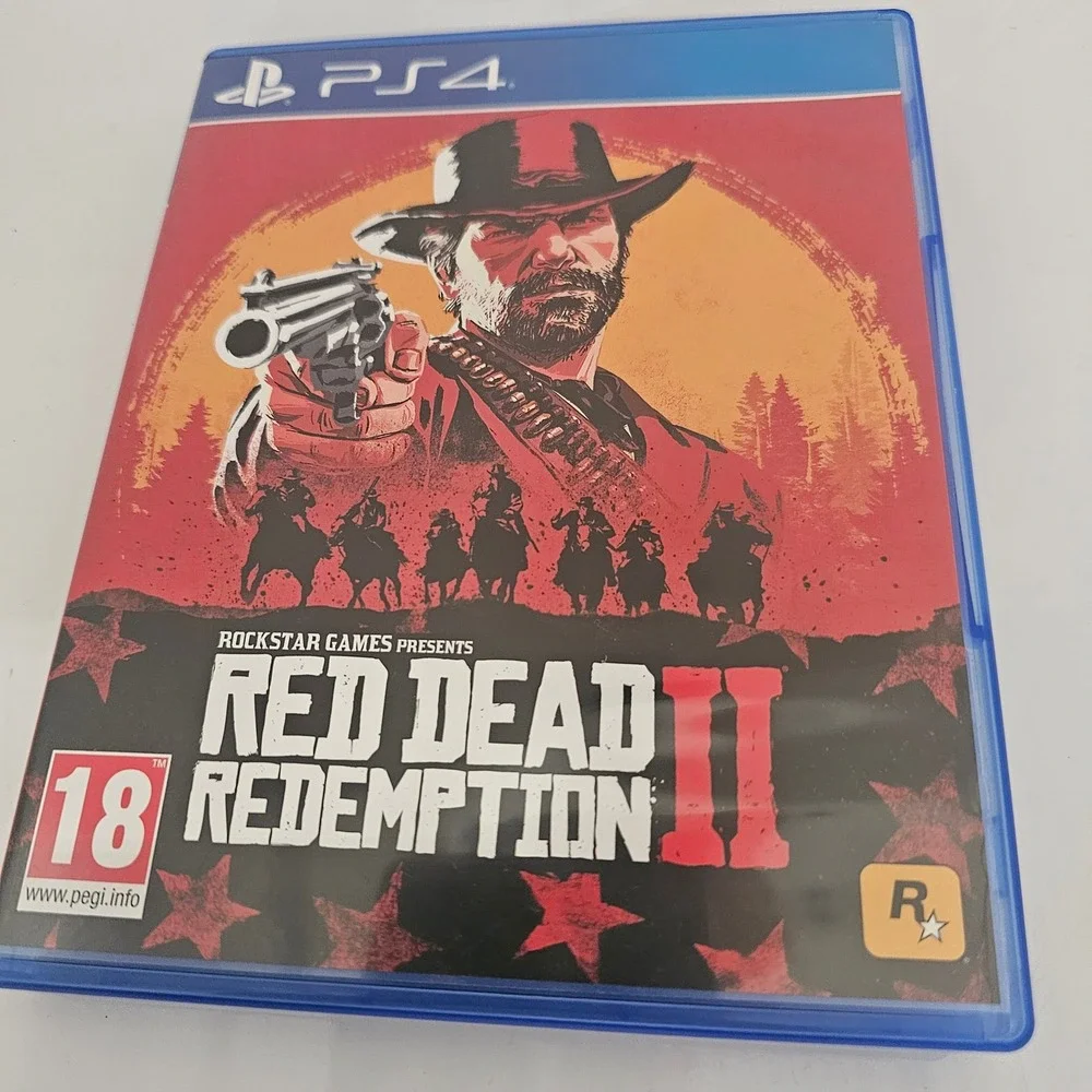 Rockstar Games Red Dead Redemption II 2 PS4 PlayStation 4 Two Disc Set with Map